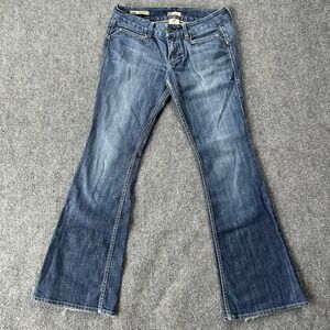 William Rast Savoy Jeans Womens 30x31 Blue Regular Rise Bootcut Stretch Denim